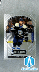 2020-21 Allure Rookie #81 Liam Foudy Blue Jackets